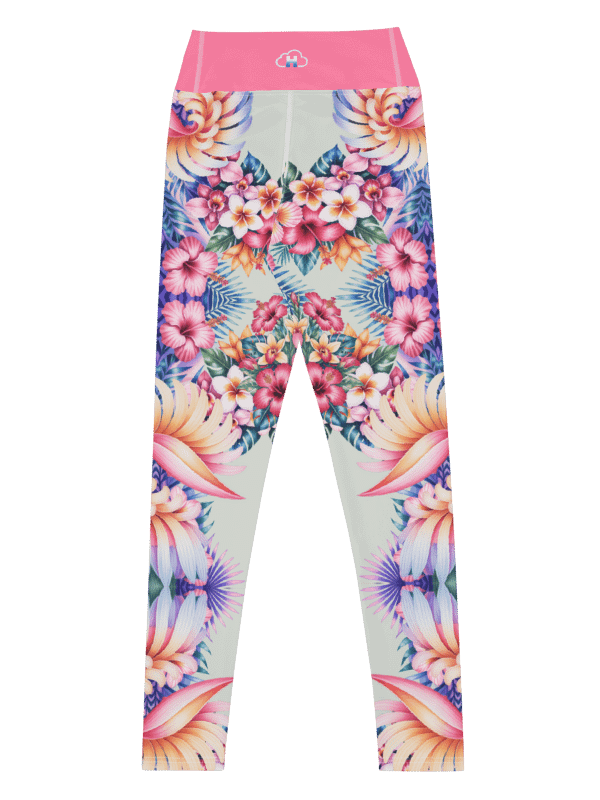 Hawaiian flora-yoga leggings product image (4)