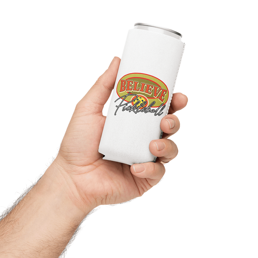 Believe Pickleball Coozie Can Cooler product image (3)