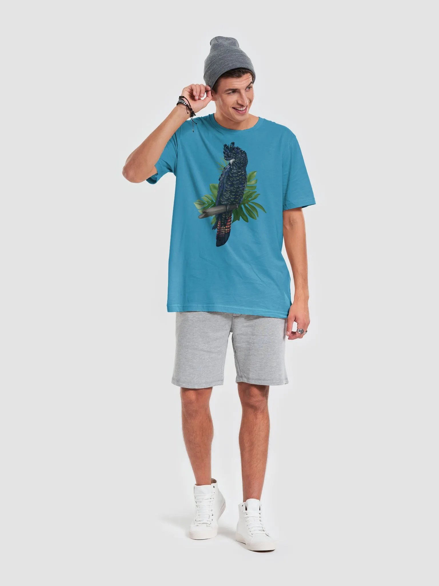 Red-Tailed Black Cockatoo T-shirt product image (2)