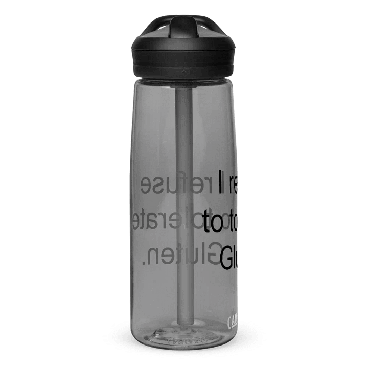 I refuse to tolerate gluten Camelbak bottle product image (2)