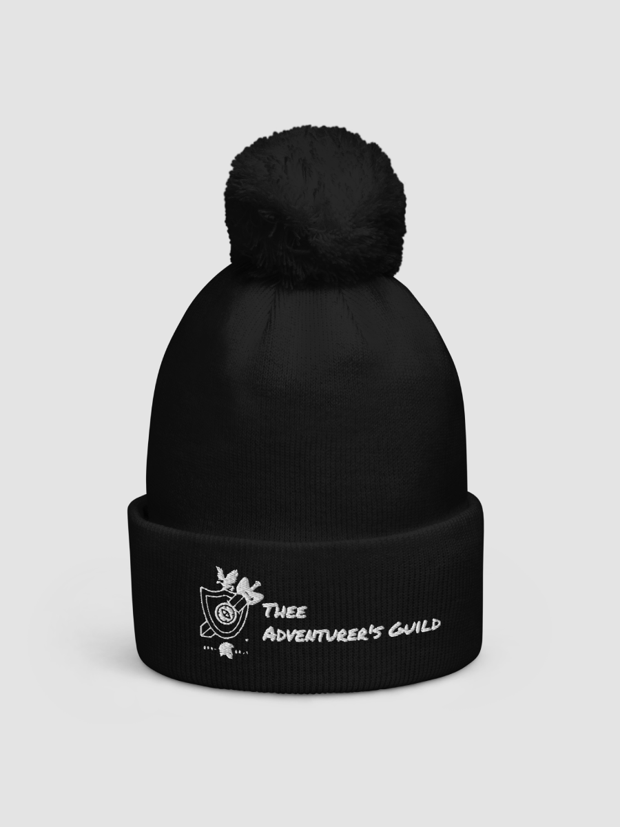 Thee Adventurer's Guild - Pom-Pom Beanie - BLACK product image (2)