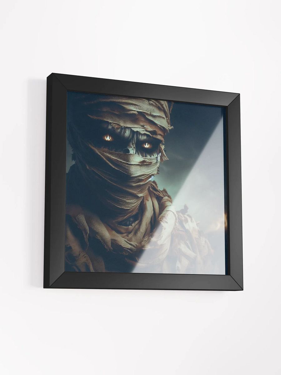 Burned Man Tribal Art - Post-Apocalyptic Warrior Portrait product image (14)