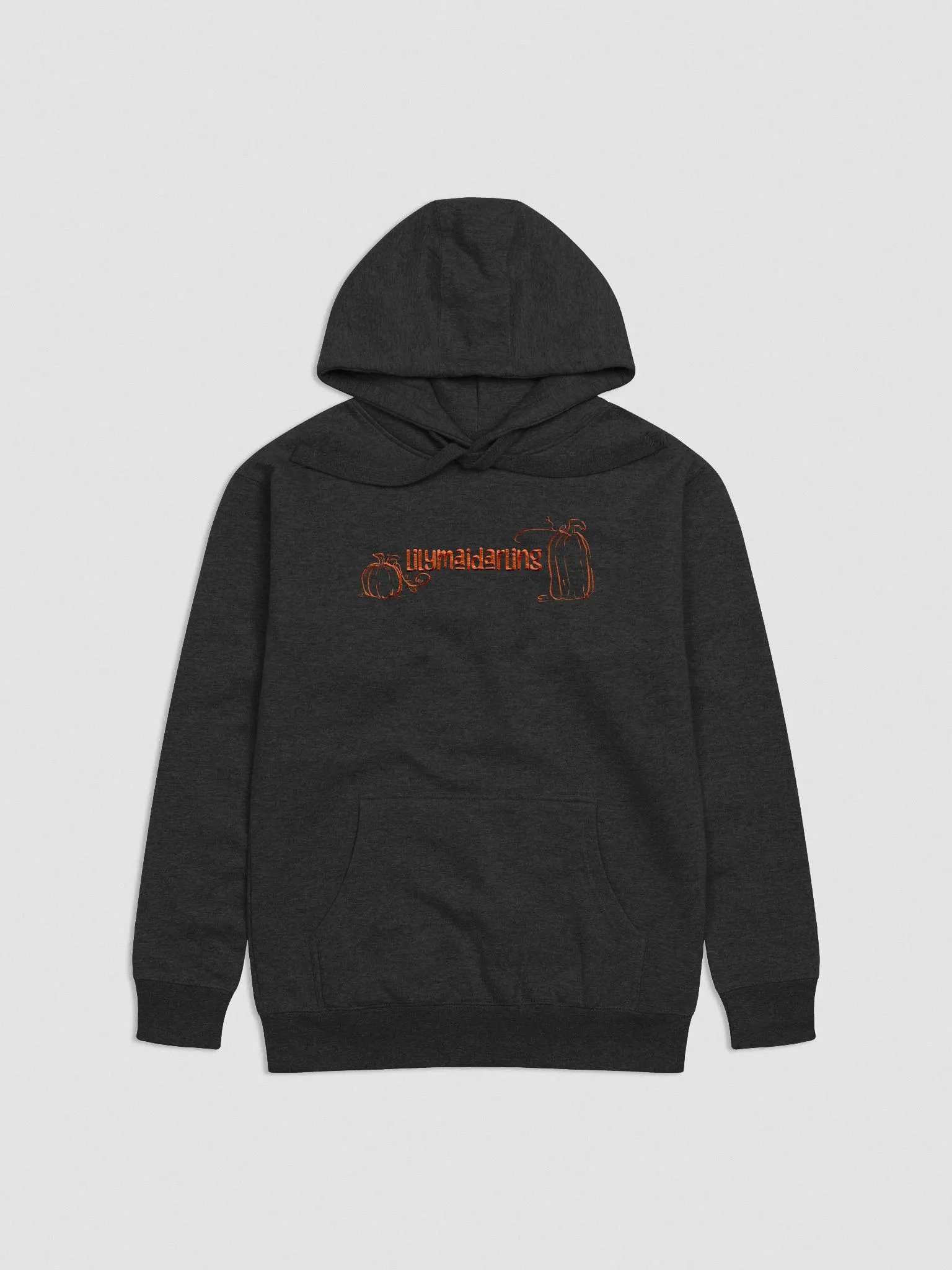 Pumpkin LilyMai Embroidered Hoodie product image (1)