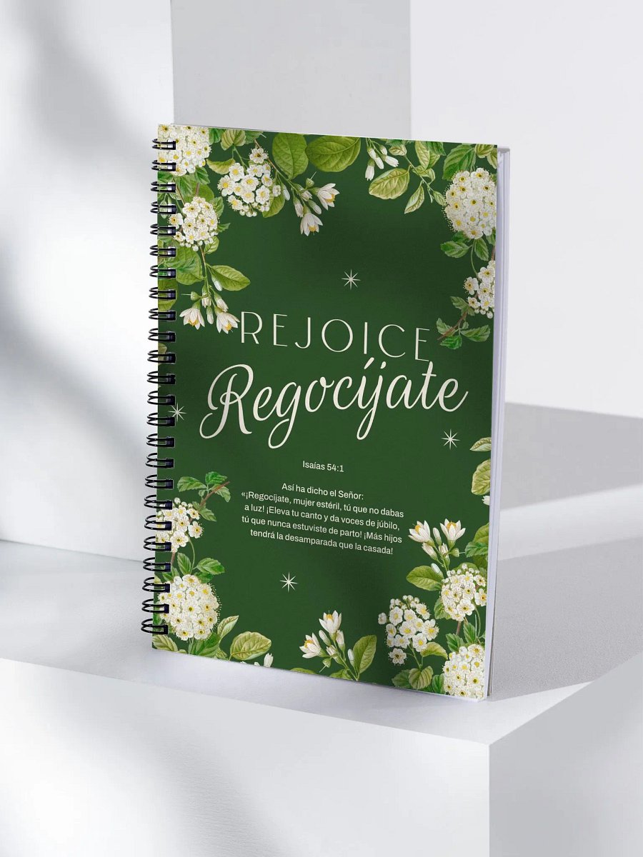 Rejoice Spiral Notebook product image (4)