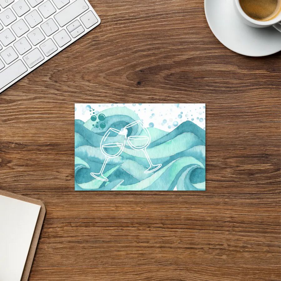 Ocean Toast Greeting Card for special celebrations product image (8)