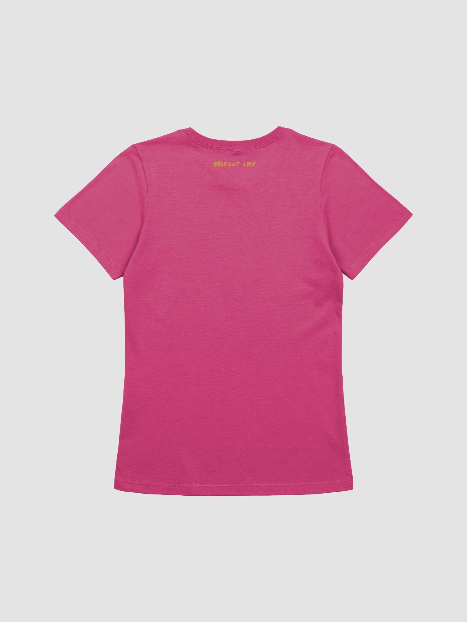 Destination Bigfoot Bronco Bigfoot Logo Bella+Canvas Women's Supersoft Relaxed-fit T-Shirt (Berry) product image (2)