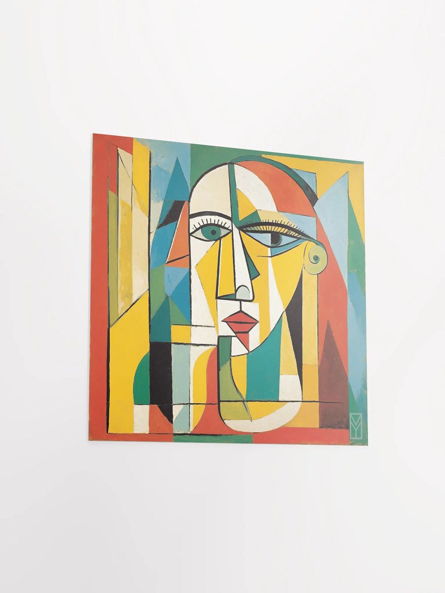 Poster Glamorous Cubist Vision product image (3)