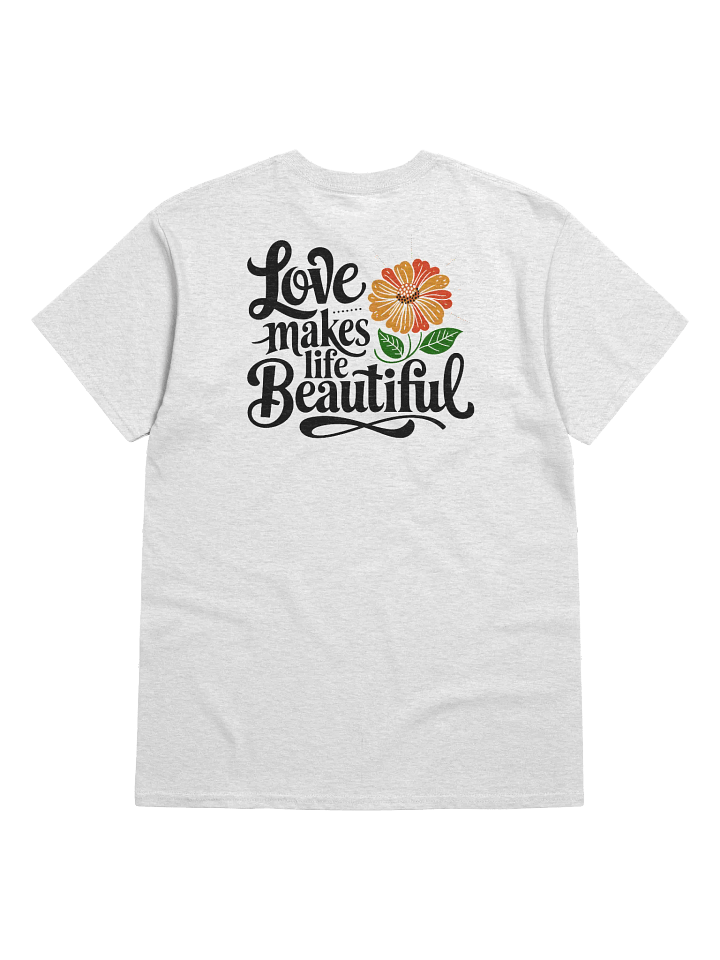 Beautiful Love Floral Tee product image (5)