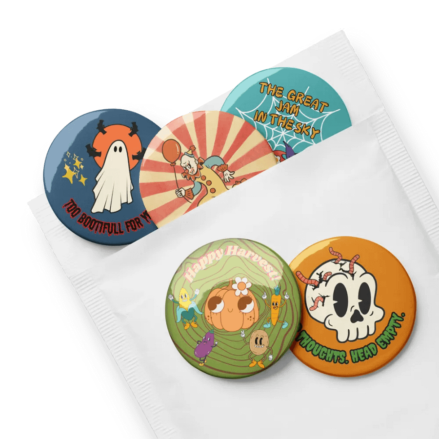 Spooky Harvest Button Collection product image (8)