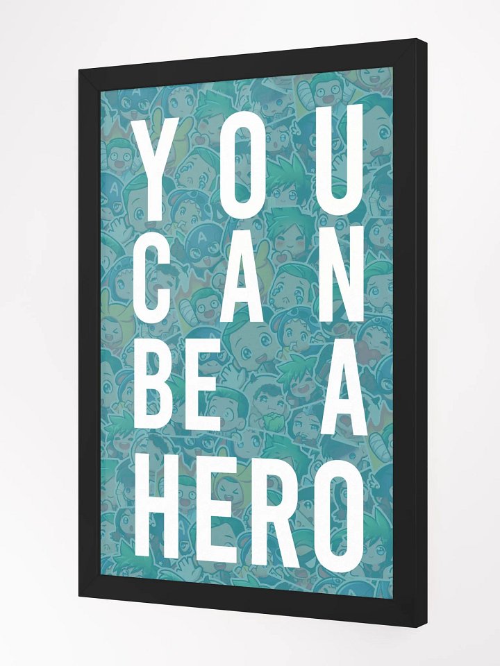 HERO - Framed Print product image (3)