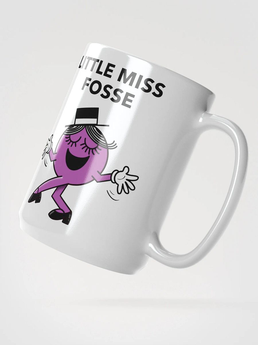 Little Miss Fosse Mug – Black Glossy Funny Theatre Meme Cup product image (2)