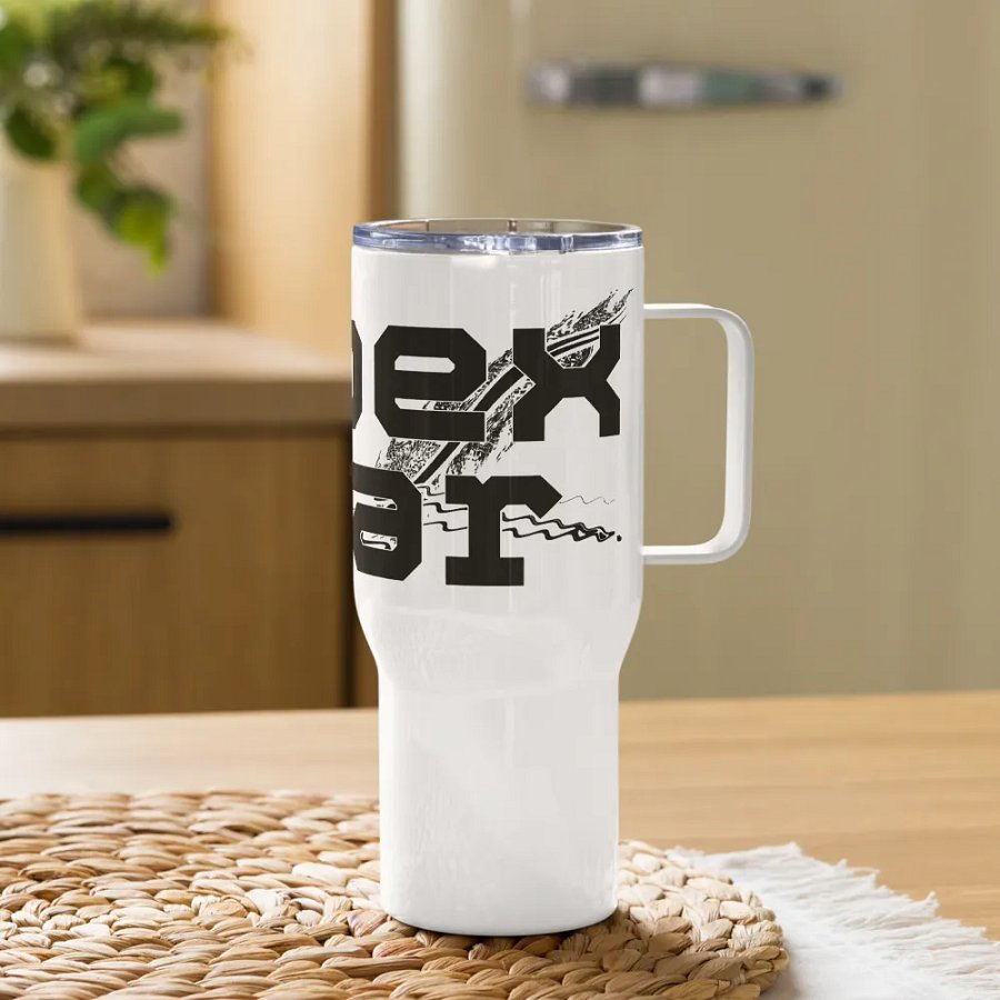 HApex Gear Black Name and Logo Travel Mug with a Handle product image (11)