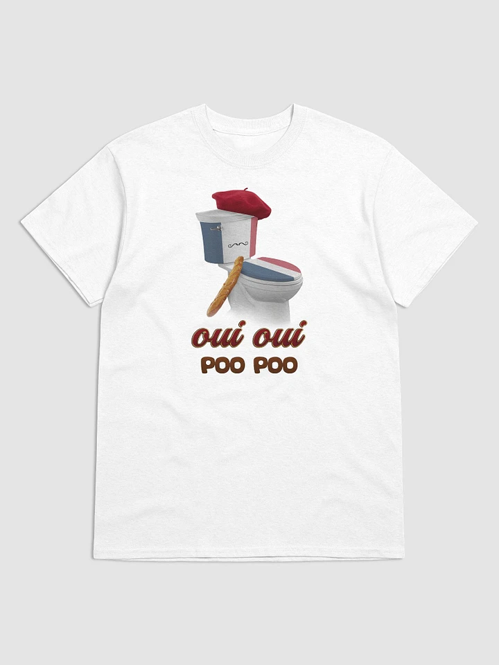 Oui Oui Poo Poo French toilet T-shirt product image (1)