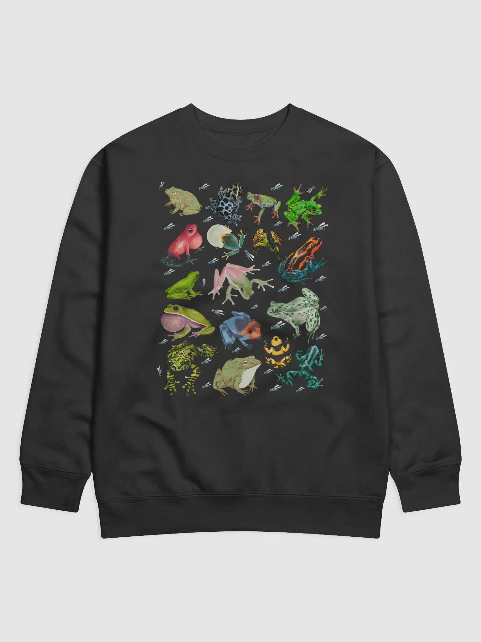 Frog Frenzy Illustrated Youth Sweatshirt product image (1)