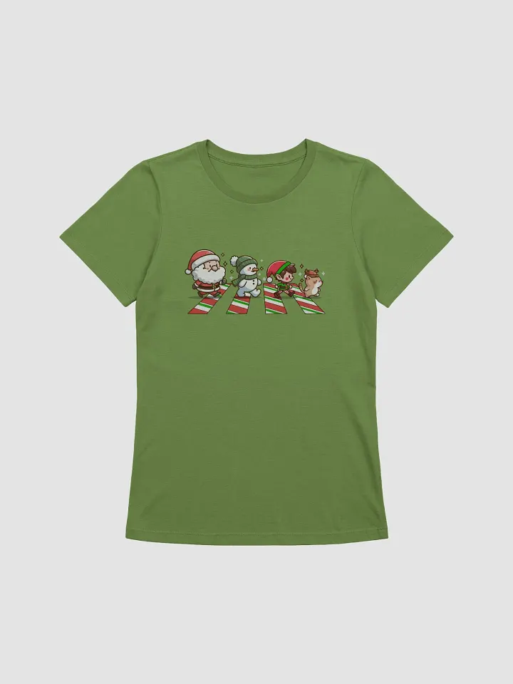 Santa gang crosswalk tee- Relaxed fit product image (1)