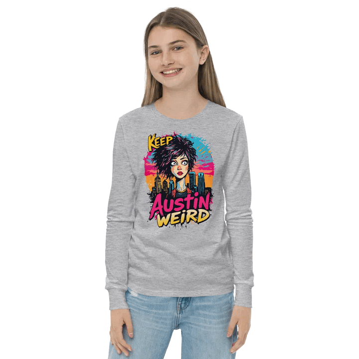 Keep Austin Weird Stylized Youth Tee product image (20)