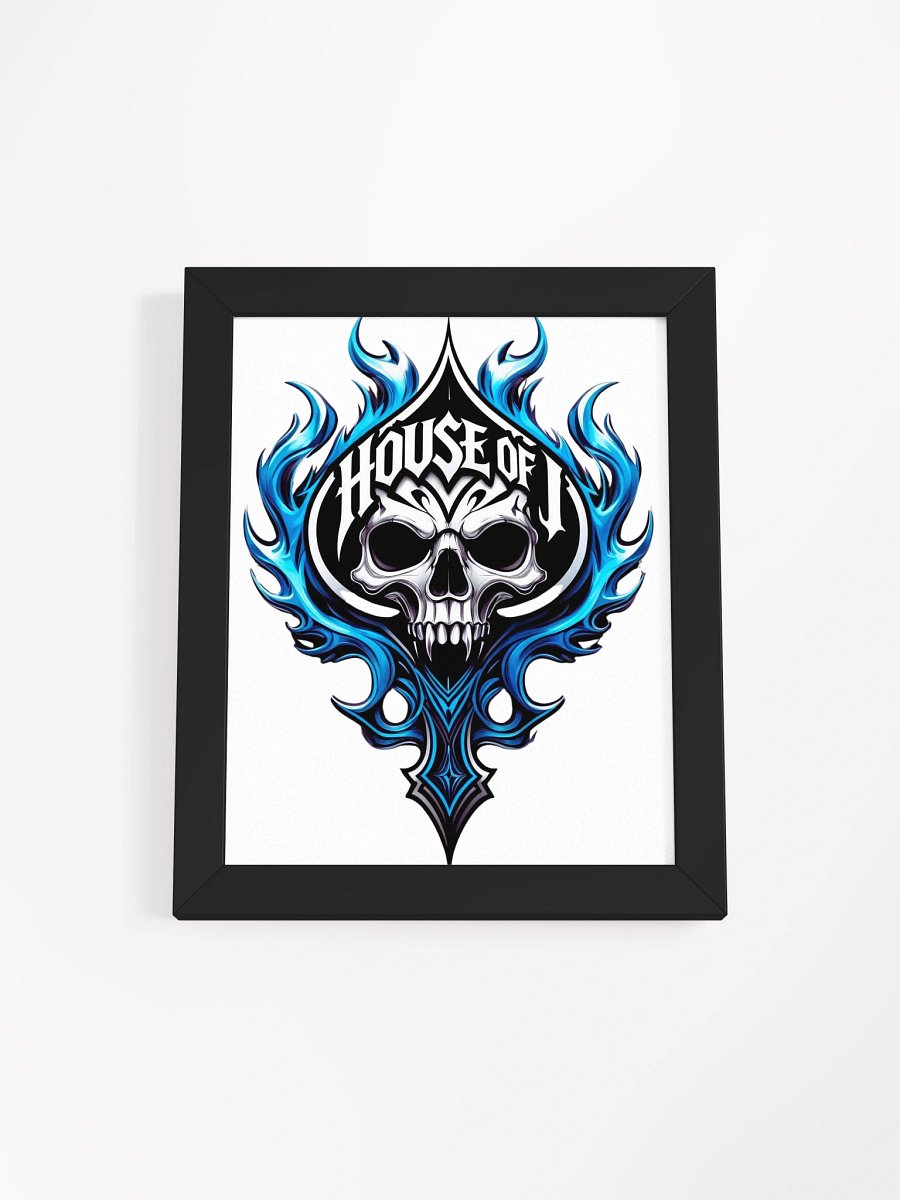 House of J Logo Framed Matte Poster (Light) product image (5)