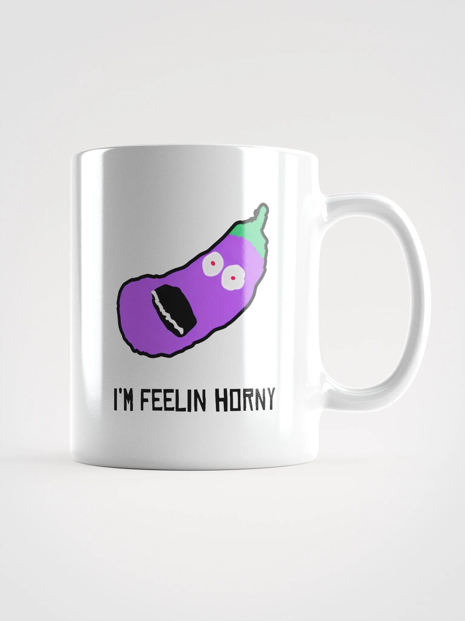 I'm Feelin Horny Logo Mug product image (1)