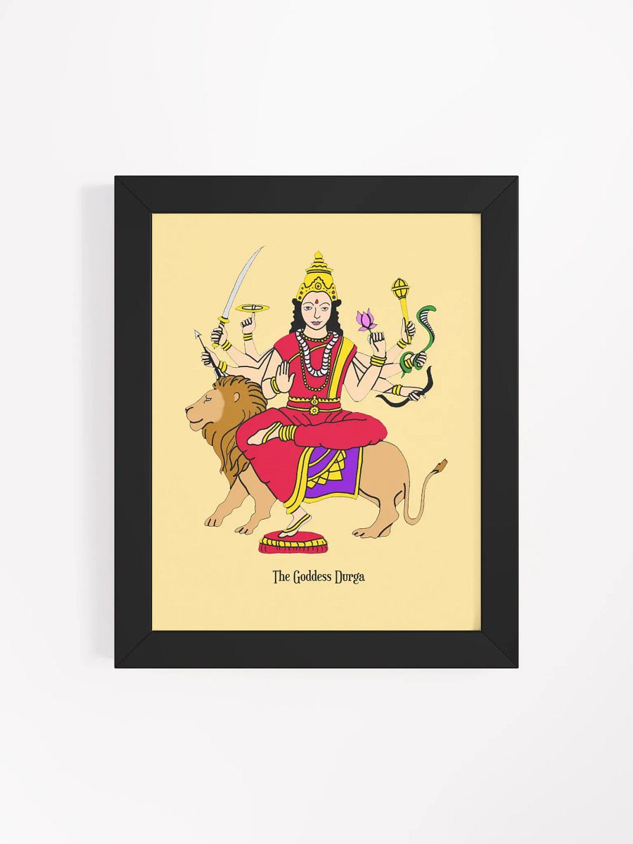 Goddess Durga Framed Art product image (4)
