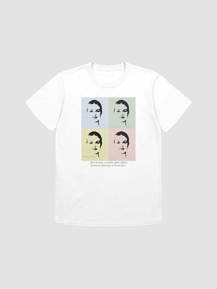 Camiseta (diseño pop) Dios bendiga a nuestra futura Reina product image (2)