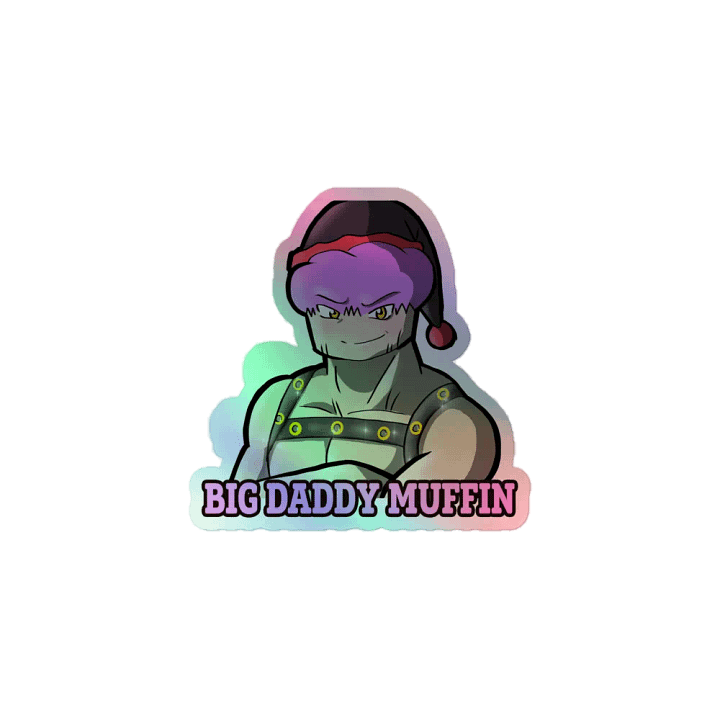 Shiny Big Daddy Muffin Sticker product image (1)