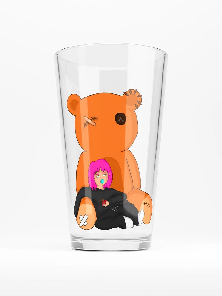 Whimsical Teddy Bear Shaker Pint Glass Set product image (1)