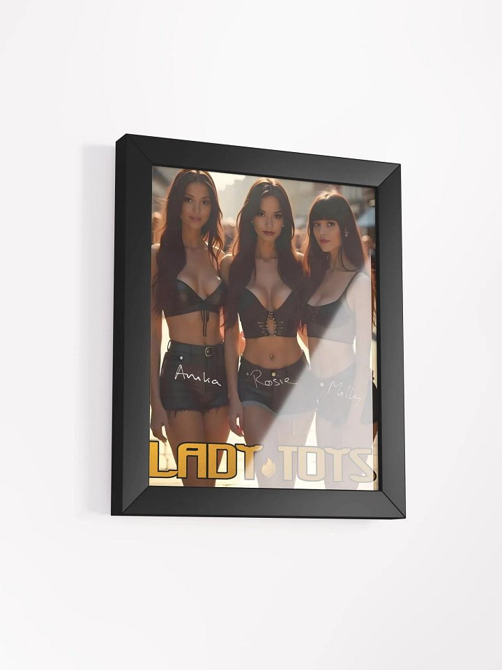 LADY TOYS - Signed Framed Poster product image (1)