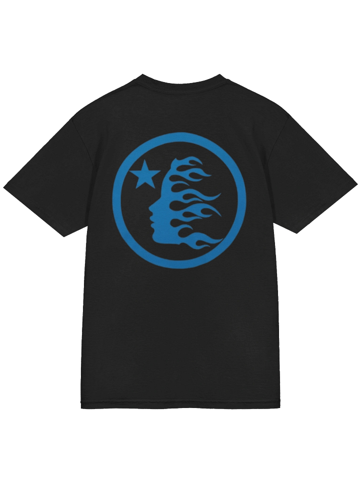 Hellstar Classic T-shirt (Regular Print) Black/Blue product image (2)