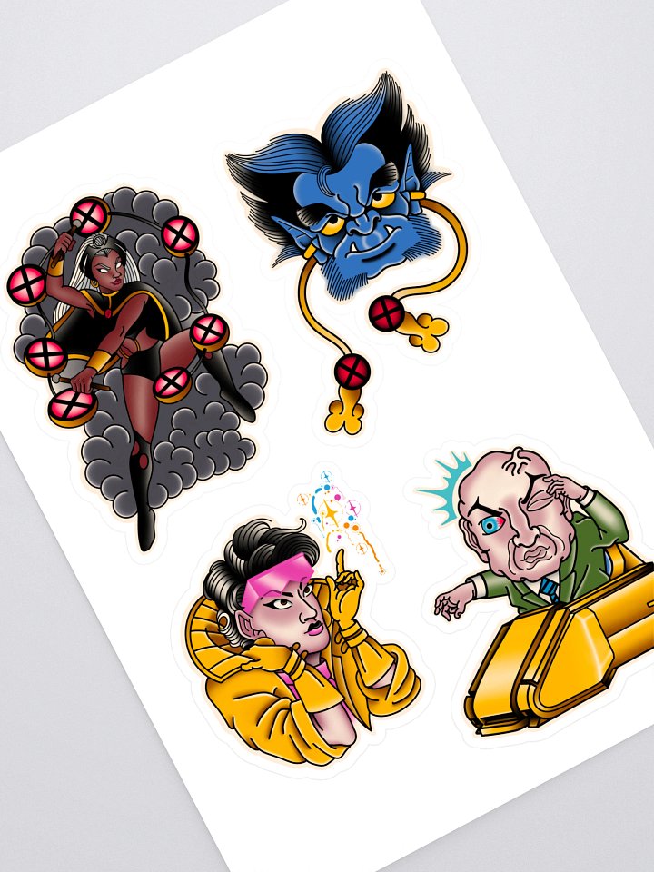 X-Mutants Flash #2 - Sticker Sheet product image (1)