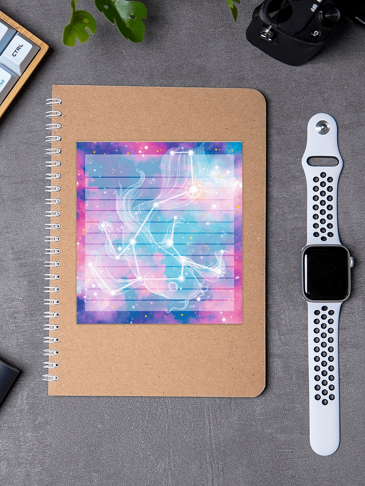 Cotton Candy Galaxy Koi - Notepad product image (2)