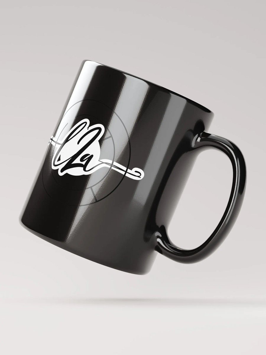 Black Glossy Lrn2aim Reticle Mug product image (3)
