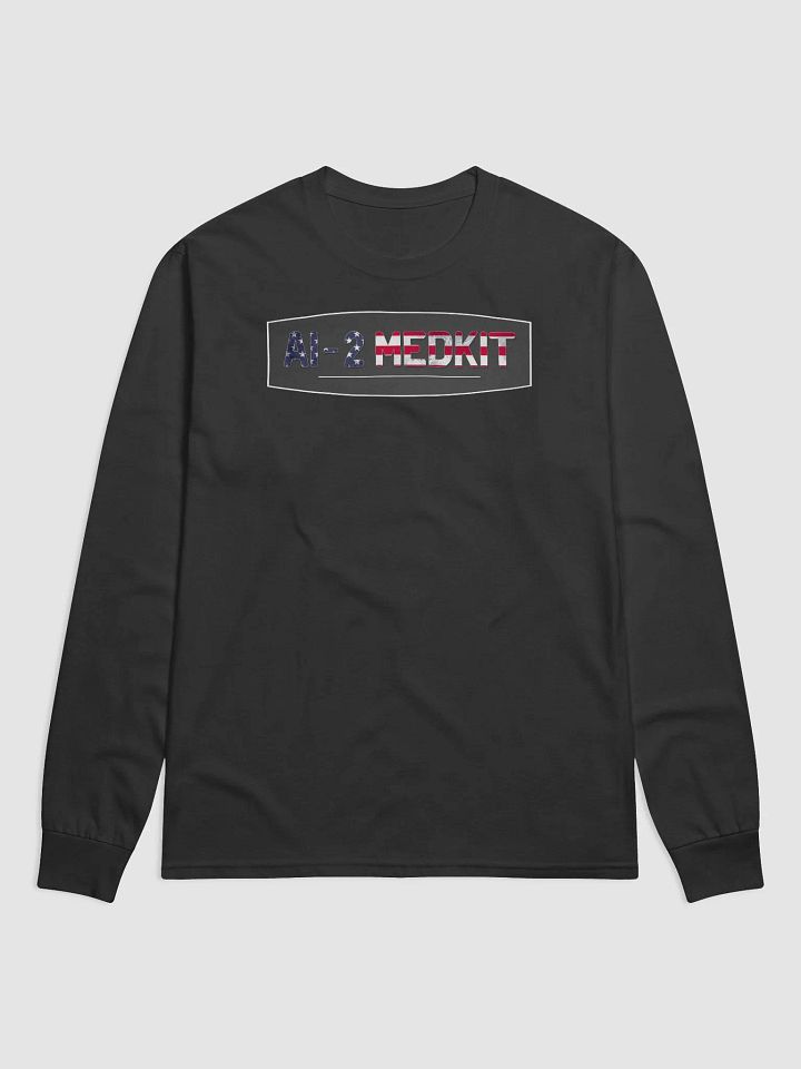 AI-2 Medkit - American Flag Plaque Long Sleeve product image (1)