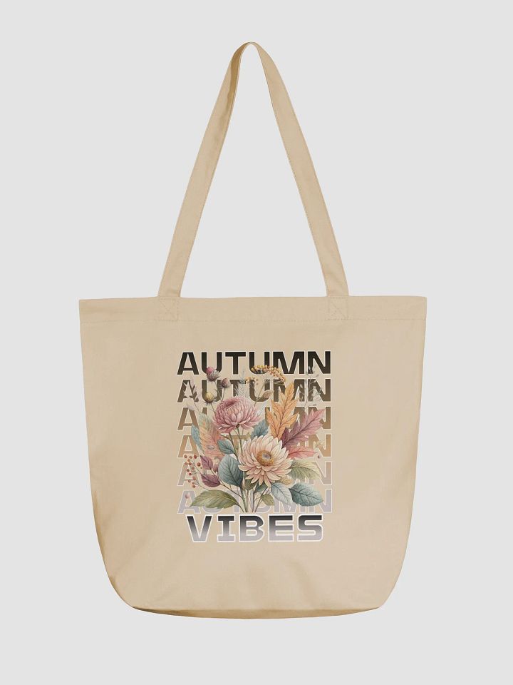Autumn Vibes Boho Flowers Eco-Friendly Tote Bag product image (5)