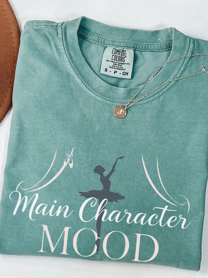 Main Character Mood Ballerina T-Shirt product image (1)