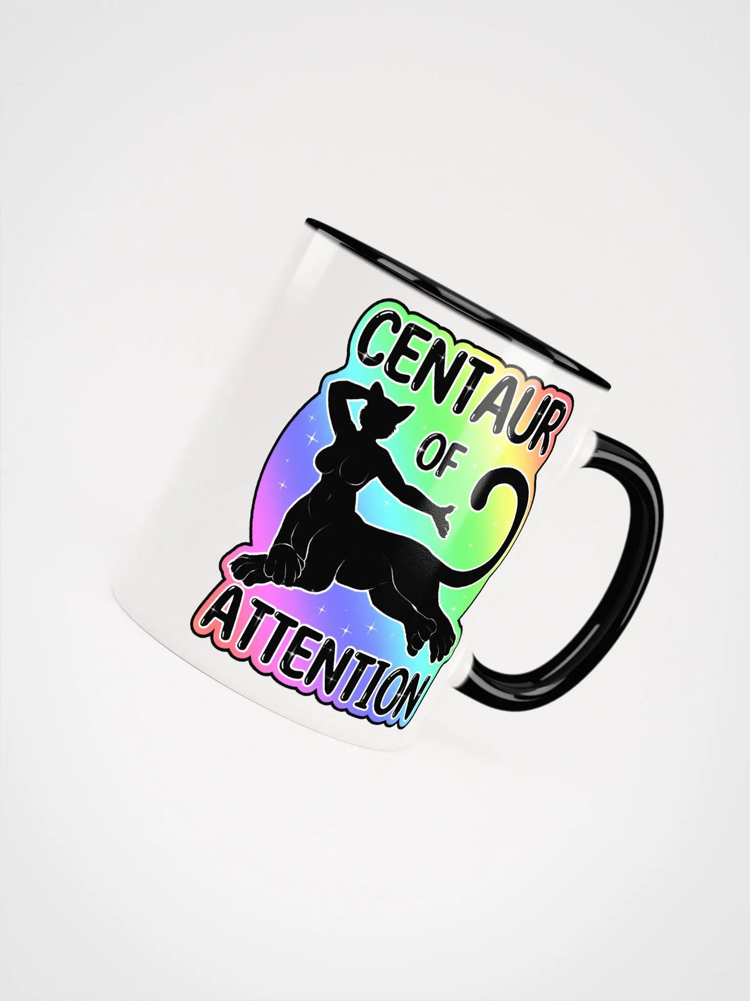 Rainbow Centaur of Attention Colored Mug! product image (4)