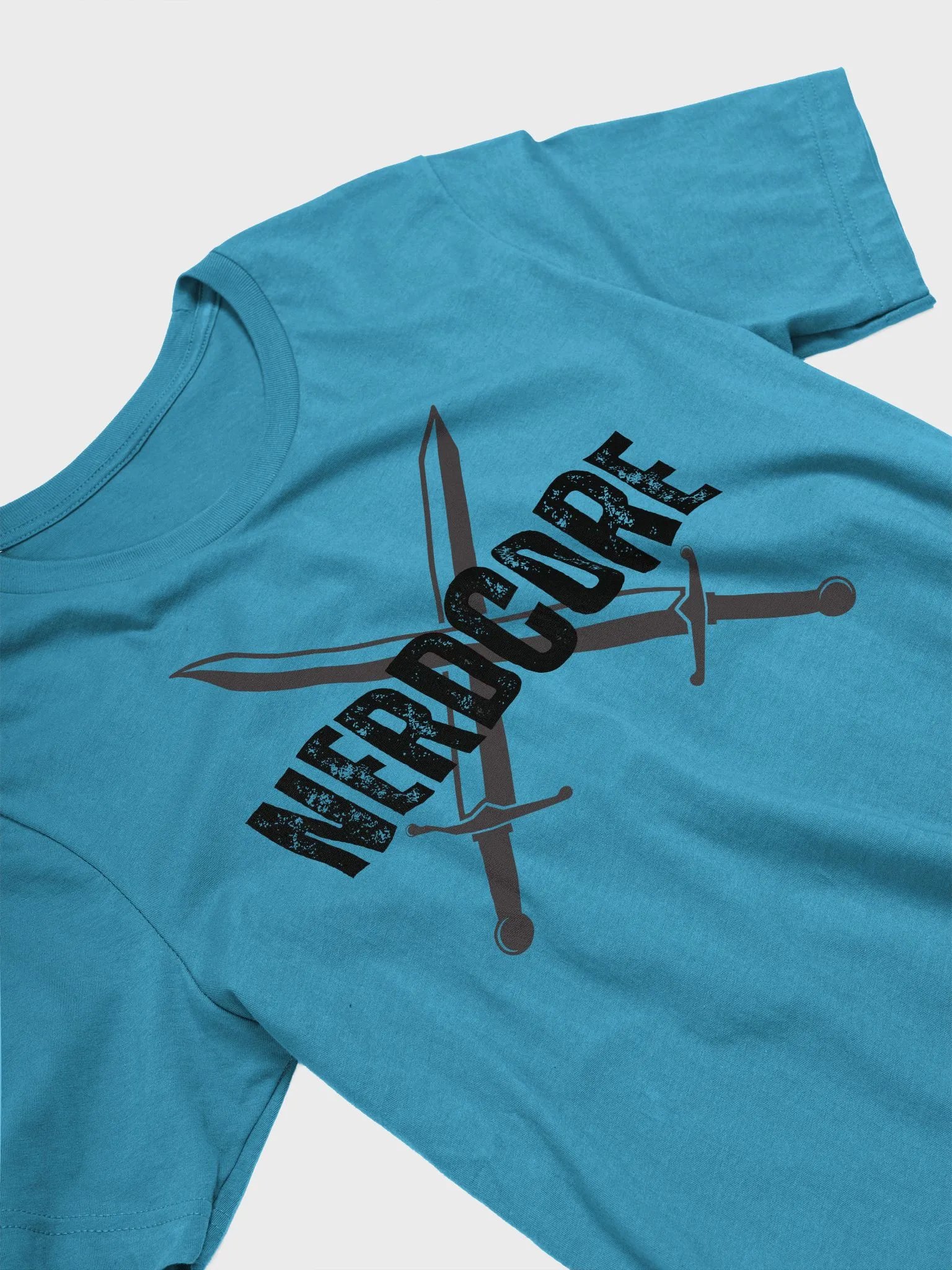 Nerdcore big X crossed swords bella product image (30)