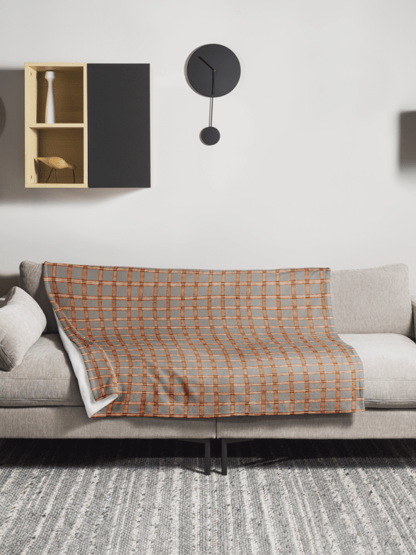 CINNAMON & GREY COTTAGE GINHAM CHECK product image (2)