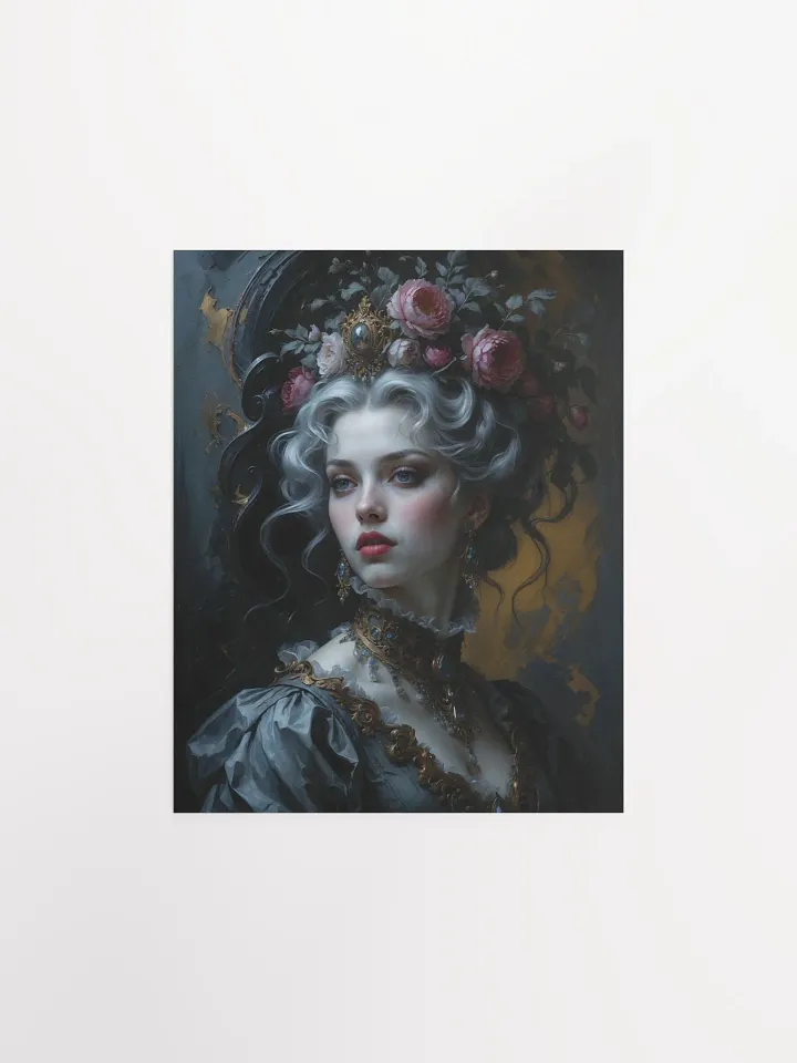 Regal Rose Portrait Poster product image (1)