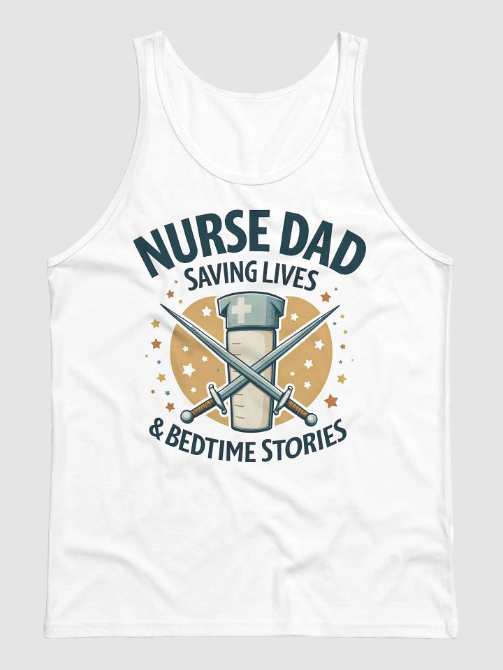 Nurse Dad Saving Lives Tank product image (1)