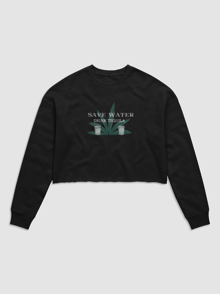 Save Water Cropped Sweatshirt product image (4)