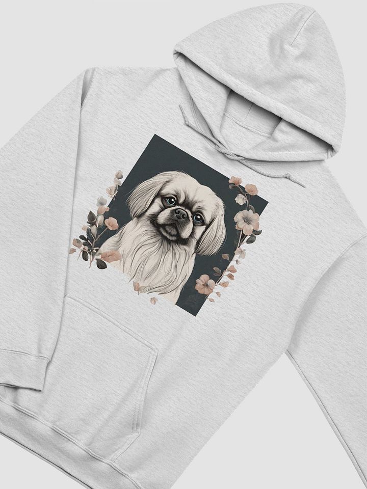 Floral Pekingese Classic Hoodie product image (1)