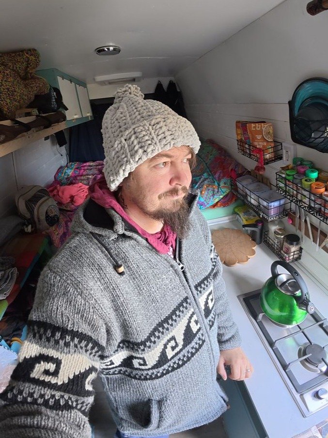 Crocheted Light-Grey Bobble Hat product image (1)