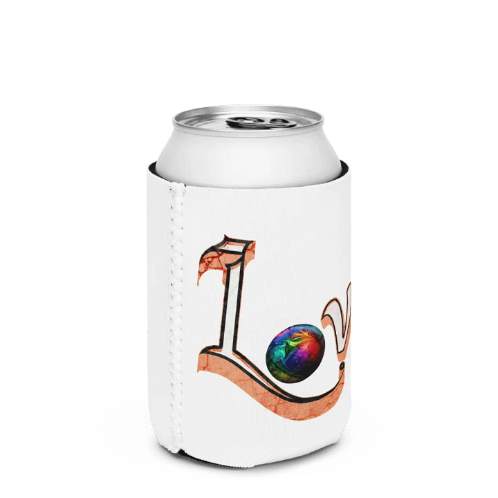 Love Bowling Swirled Can Cooler product image (2)