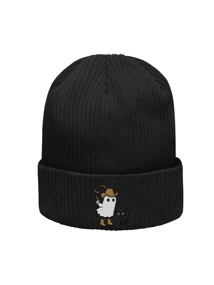 Spectral Ghost Cowboy Embroidered Beanie product image (3)