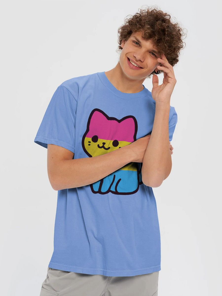 Pansexual Pride Kitty Man's Shirt product image (61)