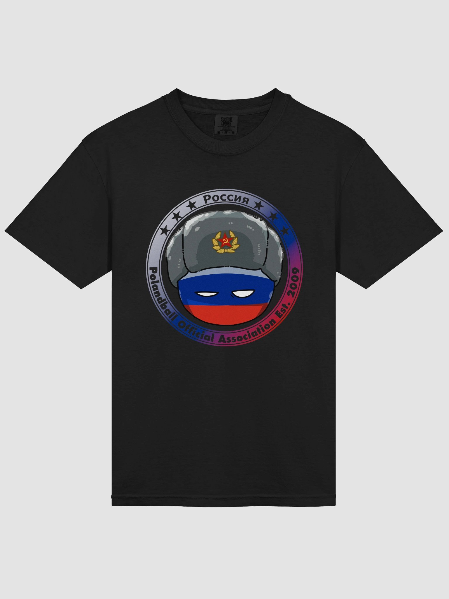Polandball Official Association T-shirt - Russia product image (11)