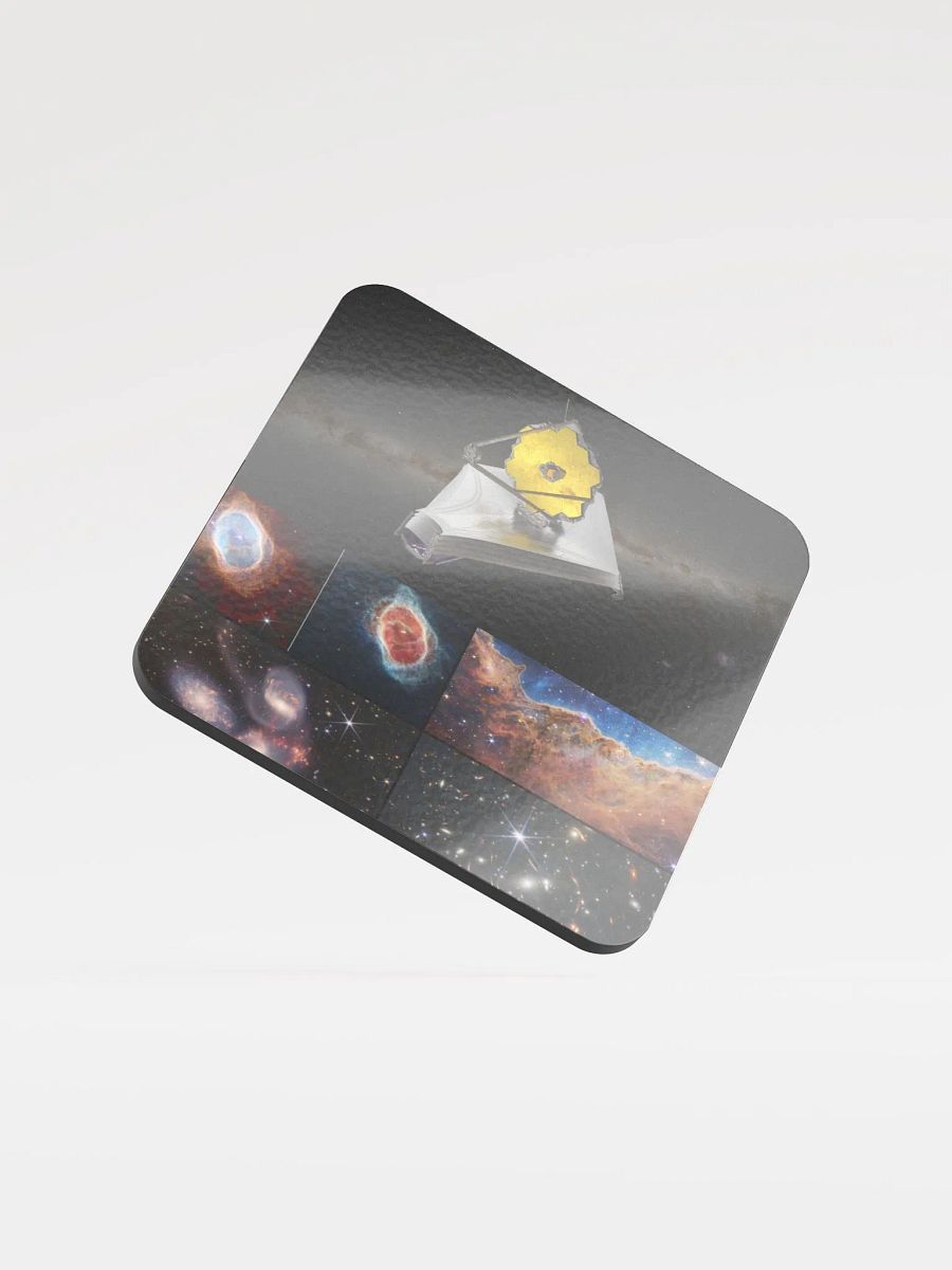 JWST ASTRO Glossed Cork Coaster: product image (1)