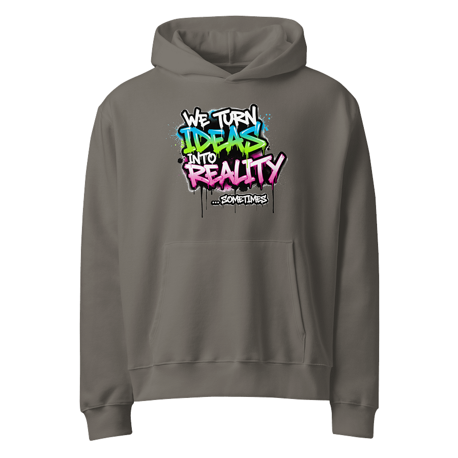 We Turn Ideas Into Reality Oversized Hoodie product image (4)