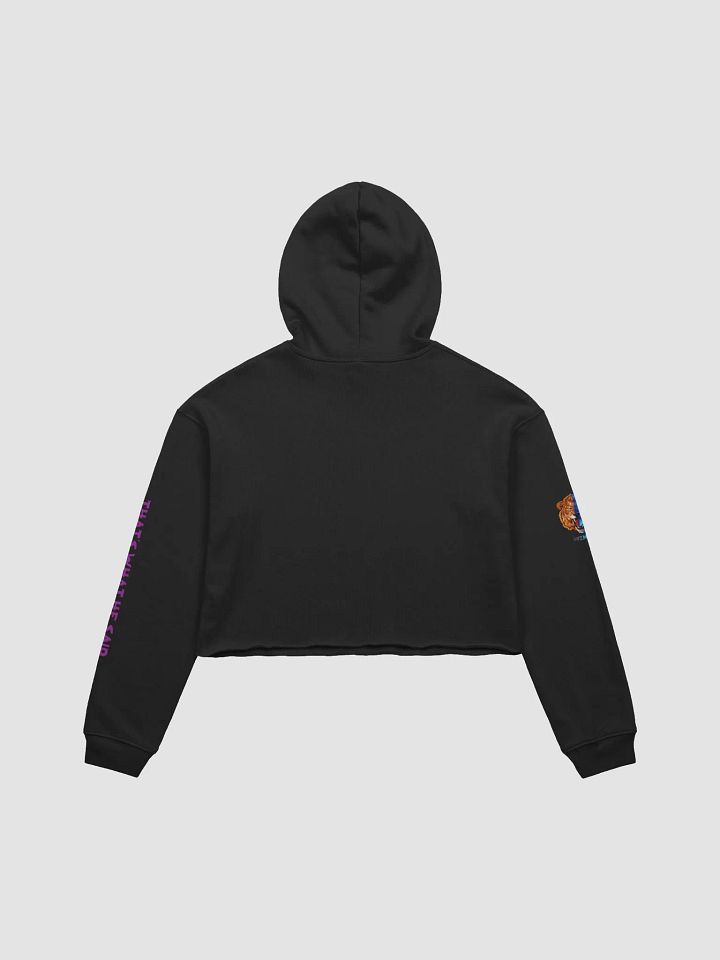 Bella+Canvas Fleece Crop Hoodie with 