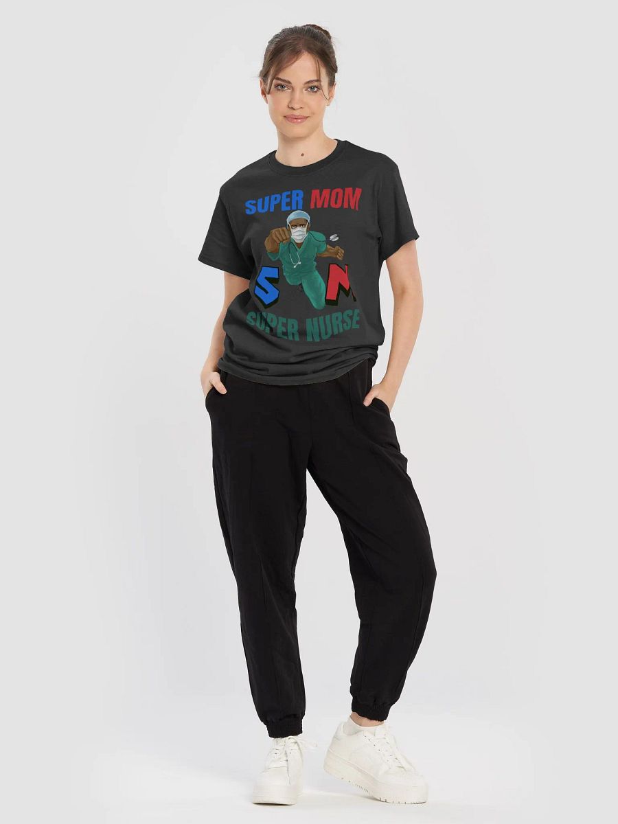 Super Mom and Super Nurse Flying Hero T-Shirt product image (60)